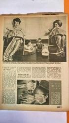 HAYAT HAFTALIK HABER MECMUA, DERGİSİ - ORTA SAYFA POSTER : RESSAM VE KARISI SASKA - SIRA NO: 536 SAYI: 3 TARİH: 12 OCAK 1967  SYLVIE VARTAN - ŞEVKET RADO - HİKMET FERİDUN ES - ÇETİN EMEC - PRINCESS MARGARET - TONY ARMSTRONG-JONES - PROFESÖR HEYNES - MARIA CALLAS - ONASSIS - JOHNNY HALLIDAY - SHIRLEY MAC LAINE - MAURICE CHEVALIER - WINDSOR DÜŞESİ - ANNIE CORDY - ELSA MARTINELLI - LUDMILLA CERINA - IRA DE FURSTEMBERG - MICHEL POLNAREFF - GERALDINE CHAPLIN - GUY DE ROTHSCHILD  HAYAL - PRENSES MARGARET VE KARİKATÜR ŞAPKALARI - DEKOMPRESYON MAKİNESİ - SÜPER BEBEKLER - JOHANNESBURG DOĞUM KLİNİĞİ - LIDO GECESİ - ŞÖHRETLER O GECE LIDO'DAYDI - KOLA İLE YAPIŞAN TUVALET - MODERN MODA - SAHNEDE ÇIPLAKLIK - LIDO'DAN CANLI YAYIN -  EKSİKSİZ TAM TAKIM 48 SAYFA