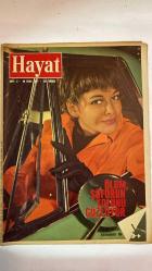 HAYAT HAFTALIK HABER MECMUA, DERGİSİ - ORTA SAYFA POSTER : Rafterio Santé - SIRA NO: 538 SAYI: 5 TARİH: 26 OCAK 1967  FİRUZAN EROĞLU - TAMER GÜVENÇ - ŞEVKET RADO - HİKMET FERİDUN ES - ÇETİN EMEC - JACQUELINE KENNEDY - JOHN F. KENNEDY - WILLIAM MANCHESTER - JULIA MANCHESTER - LYNDON B. JOHNSON - JIM BISHOP - NESİBE AKÇAY - AYLA AKÇAY - AYKUT AKÇAY - ATİLLA AKÇAY  ÖLÜM, SUFURUN YÖNÜNÜ GÖZLÜYOR - EZELİ DERDİN KONUSUNDA BİR - JACKIE’NİN DERDİ BÜYÜK - BİR BAŞKANIN ÖLÜMÜ - YASAK SAYFALAR - HANGİ BÖLÜMLER ÇIKARILDI - BÜSBÜTÜN BAŞKA BİR DÜNYA - SOHBET KÖŞESİ - TÜRK MÜHENDİSİN AMERİKA MEKTUBU - ZAMANIN RUHU - DİPLOMA DEĞİL YETENEK - DÜNYA DEĞİŞİYOR -  EKSİKSİZ TAM TAKIM 48 SAYFA