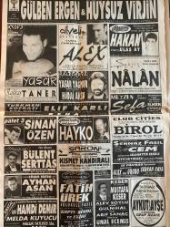 SABAH GAZETESİ DOĞUM GÜNÜ HEDİYESİ - 22 EKİM 1999 -TAM TAKIM 34 SAYFADIR -Aziz-Nurdan Yıldız-Dursun Yıldız-Hasan Pek-Mustafa Karakuş-Tuncay Karakuş-Hayrettin Akan-Güngör Mengi  Bu nasıl komşu-Eski koca dehşeti-Nefes kesen operasyon-Meclis’in namusu-Doktorun babalık davası reddedildi-Gülben Ergen-Huysuz Virjin-Alex-Hakan-Ulaş Ay-Nalan-Yaşar-Taner-Yaşar Yağmur-Hüdai Aksu-Elif Karlı-Sinan Özen-Bülent Serttaş-Ayhan Asan-Hayko-Birol-Şehnaz-Selahattin Erköse-Seyfi Kuyucaklı-Serkan Kaya-Fatih Ürek-Mustafa Keser-Gülnihal-Asım Nalcı-Unal Ecemiş-Aykut-Ayşe-Arto-Aydın-Serdar Ortaç-İsmail Türüt-Gökhan-Sezen Adnan-Işın Karaca-Ece Berker-Hazal-Tacı Türker-Galip Sokullu-İhsan Kayral-Bora Gençer-Orhan-Gülser Gürsoy-Turgut Özal-Süleyman Demirel-Erdal İnönü-İsmet Sezgin-Ahmet Taner Kışlalı-Bülent Ecevit-Sadettin Tantan-Hikmet Sami Türk-Selahattin Duman-Zeki Müren-Kızı Dolunay-Bayraktar Bayraklı-Bahri Oskay-Hacı Hayriye Çığır-Bahri Zeki Kaya-Enver Kurt-Bülent Fokya-Teksen Çamlıbel-Yeliz Özçy-Yasemin Küçü