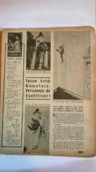 HAYAT HAFTALIK HABER MECMUA, DERGİSİ - ORTA SAYFA POSTER :  FARLO PICASSO Hayat ÇİÇEKLİ ÇOCUK - SIRA NO: 530 SAYI: 491 TARİH: ARALIK 1966  HİKMET FERİDUN ES – ÇETİN EMEC – SUNA KAN – OZAN SAĞDIÇ – PABLO PICASSO – JOHN K. HUBERT – MANDELL F. MOORE – SEAN CONNERY – REITA FARIA – OSBORNE LOBO – MARCO MASSARA – MARIO PETRINI – MARIA GIOVANNINI – LAURA ROSCI – LUCIANO MARIN – ALFREDO ZAMMI – CORRADO LENER – GEORGE HILTON – PIERO ROVERI – ROBERT KENNEDY – LYNDON B. JOHNSON  PABLO PICASSO: 85 YAŞINDA BİR DELİKANLI – ÇİÇEKLİ ÇOCUK TABLOSU – SUNA KAN PORTRESİ – İNSAN ARTIK KANATSIZ VE PERVANESİZ DE UÇABİLİYOR – UÇAN KEMER VE FÜZE-İNSAN TEKNOLOJİSİ – JAMES BOND FİLMİNDE YENİ UÇUŞ SAHNESİ – REITA FARIA: DÜNYA GÜZELİ VE TIP ÖĞRENCİSİ – REITA FARIA’NIN AİLE MECLİSİNE BIRAKTIĞI KARAR – BİZİMKİ GİBİ BİR AŞK: İTALYAN FİLMİNDEN SAHNELER – ROBERT KENNEDY VE İSTİKBALİ – JOHNSON-KENNEDY GERİLİMİ – 1968 SEÇİMLERİ VE BEYAZ SARAY İHTİMALLERİ -  EKSİKSİZ TAM TAKIM 48 SAYFA