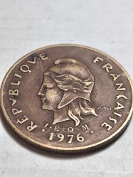 Fransa 1967  Madeni para