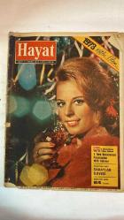 HAYAT HAFTALIK HABER MECMUA, DERGİSİ - ORTA SAYFA POSTER : BAGDAT KOSKO - SIRA NO: 847 SAYI: 1 TARİH: 1 OCAK 1973  HİKMET FERİDUN ES – ÇETİN EMEC – HÜLYA KOÇYİĞİT – EROL DERNEK – ELİF ARAN – BEDİİ ARAN – GÜNTEKİN TÜRKKAN – BERNARD SHAW – HİLMİ BEKER – DURMUŞ ALİ ERDİNÇ – FATMA ERDİNÇ – KENAN SÜSEN – RÜÇHAN ADLI – TÜRKAN ŞORAY – YUSUF ÖZKAN – KAMİL IŞIK – SEMAHAT YILMAZ – ZEKİYE ARSLAN  1973 TAKVİMİ: 4 TÜRK RESSAMINDAN YILBAŞI HEDİYESİ – RENKLİ SARAYLAR İLAVESİ – HÜLYA KOÇYİĞİT PORTRESİ – YILIN ÇİFTİ: ELİF VE BEDİİ ARAN – PİYANODA DÖRT EL VE 500.000 LİRAYA SİGORTALI ELLER – BOŞANMA REKORTMENLERİ: HİLMİ BEKER VE KENAN SÜSEN – TÜRKİYE’DE BOŞANMA SEBEPLERİ VE İSTATİSTİKLER – YUVAYI KORUYAN ÇOCUK – RÜÇHAN ADLI’NIN BOŞANMA DAVASI VE YASAL ENGELLER – HAYAT MECMUASI 4. TERTİP ÇEKİLİŞİ: 1 MURAT OTOMOBİLİ VE 8 PHILIPS TELEVİZYONU – SEMAHAT YILMAZ’IN İNGİLİZCE KURS MACERASI -  EKSİKSİZ TAM TAKIM 48 SAYFA