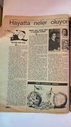 HAYAT HAFTALIK HABER MECMUA, DERGİSİ - ORTA SAYFA POSTER : BAGDAT KOSKO - SIRA NO: 847 SAYI: 1 TARİH: 1 OCAK 1973  HİKMET FERİDUN ES – ÇETİN EMEC – HÜLYA KOÇYİĞİT – EROL DERNEK – ELİF ARAN – BEDİİ ARAN – GÜNTEKİN TÜRKKAN – BERNARD SHAW – HİLMİ BEKER – DURMUŞ ALİ ERDİNÇ – FATMA ERDİNÇ – KENAN SÜSEN – RÜÇHAN ADLI – TÜRKAN ŞORAY – YUSUF ÖZKAN – KAMİL IŞIK – SEMAHAT YILMAZ – ZEKİYE ARSLAN  1973 TAKVİMİ: 4 TÜRK RESSAMINDAN YILBAŞI HEDİYESİ – RENKLİ SARAYLAR İLAVESİ – HÜLYA KOÇYİĞİT PORTRESİ – YILIN ÇİFTİ: ELİF VE BEDİİ ARAN – PİYANODA DÖRT EL VE 500.000 LİRAYA SİGORTALI ELLER – BOŞANMA REKORTMENLERİ: HİLMİ BEKER VE KENAN SÜSEN – TÜRKİYE’DE BOŞANMA SEBEPLERİ VE İSTATİSTİKLER – YUVAYI KORUYAN ÇOCUK – RÜÇHAN ADLI’NIN BOŞANMA DAVASI VE YASAL ENGELLER – HAYAT MECMUASI 4. TERTİP ÇEKİLİŞİ: 1 MURAT OTOMOBİLİ VE 8 PHILIPS TELEVİZYONU – SEMAHAT YILMAZ’IN İNGİLİZCE KURS MACERASI -  EKSİKSİZ TAM TAKIM 48 SAYFA