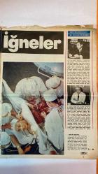 HAYAT HAFTALIK HABER MECMUA, DERGİSİ - ORTA SAYFA POSTER: SIRA NO: 808 SAYI: 14 TARİH: 30 MART 1972  HİKMET FERİDUN ES – ÇETİN EMEC – MEHMET SÜRENKÖK – AHMET EROL TANGUN – TIMUR SELÇUK – MÜNİR NURETTİN SELÇUK – AYLA ALGAN – CÉCILE OLIVIER – LINO SCHREMBI – MARCIA – BERNARD HUTTON  KIBRIS’TA SON PERDE: HAYAT EKİBİ YAVRU VATAN’DA – MÜCAHİT KIZLARIN GÜNDEMİ – TIMUR SELÇUK’UN PARİS BAŞARISI VE MÜZİK AKINI – AYLA ALGAN’IN YUNUS EMRE PLAĞI – HAYAT İKRAMİYE KAMPANYASI: 2. TERTİP KUPONLAR BAŞLADI – 1 MURAT OTOMOBİLİ VE 8 PHILIPS TELEVİZYONU ÇEKİLİŞİ – MOSKOVA VE PEKİN’DEN GİZLİ EMİRLER: EZBERLE VE YAK – 1968 PARİS OLAYLARI VE SORBONNE ÜNİVERSİTESİ İŞGALİ – BERNARD HUTTON’DAN “HÜRRİYET HIRSIZLARI” – ODEON TİYATROSUNUN ANARŞİSTLERCE İŞGALİ -  EKSİKSİZ TAM TAKIM 48 SAYFA