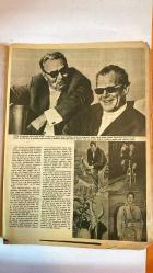 HAYAT HAFTALIK HABER MECMUA, DERGİSİ - ORTA SAYFA POSTER: HATTAT ALI EFENDİ - SIRA NO: 787 SAYI: 45 TARİH: 4 KASIM 1971 - HÜLYA KOÇYİĞİT – EROL DERNEK – KRALİÇE ELIZABETH – PRENS PHILIP – PRENSES ANNE – HAYAL GÖNENLİ – MÜNİR NURETTİN SELÇUK – HASAN ÇETİNKAYA – KORAY GÜNEY – KUTLU ERTUNA – KEMAL SATIR – MUSTAFA SATIR – MEMDUHA SATIR – TULİN BAYEZİT – KERİM BAYEZİT – BİLGE OZAN – PRENSES HÜMEYRA – WILLY BRANDT – BREJNEV – CHARLES MORGAN – VOLTAIRE – H. WALPOLE – JONATHAN SWIFT – LA BRUYERE – R. W. EMERSON – VICTOR HUGO – G. HERBERT – LOUIS XIV – SHAKESPEARE – KENAN KOÇ  HÜLYA KOÇYİĞİT’TEN PARİS NOTLARI – KRALİÇE ELIZABETH’İN TÜRKİYE ZİYARETİ: TOPKAPI’DA MEHTER, AYASOFYA’DA DİLEK DELİĞİ, ÇANAKKALE ŞEHİTLİĞİ – MÜNİR NURETTİN SELÇUK İDARESİNDE HAREMDE TÜRK MÜZİĞİ – KRALİÇE’NİN TÜRKİYE HATIRALARI VE RESSAM HASAN ÇETİNKAYA’NIN TABLOSU – MUSTAFA SATIR’IN SAHNE PERFORMANSI VE KEMAL SATIR’IN DESTEĞİ – DÜŞÜNCELER SÖZLÜĞÜ: HAYAT, HEDİYE, HEKİM, HEYECAN, HEYKEL, HIRSI -  EKSİKSİZ TAM TAKIM 48 SAYFA