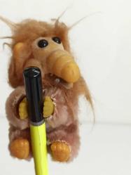 Alf Vintage Klipsli Peluş Figür 80'ler