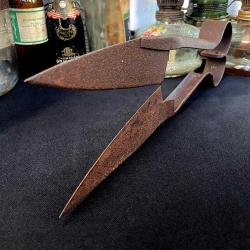 Antika Dövme Demir 31 cm Koyun Kırkma Makası