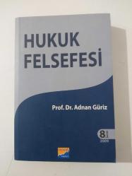 Hukuk Felsefesi 8 . Baskı