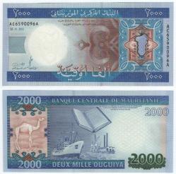 Moritanya 2011 Yılı 2.000 Ouguiya ÇİL