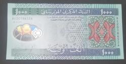 Moritanya 1000 ouguiya 2014 polimer
