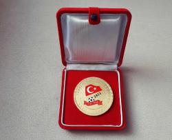 TÜRKİYE FUTBOL FEDERASYONU 75.YIL MADALYASI - MADALYON C2510
