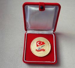 TÜRKİYE FUTBOL FEDERASYONU 75.YIL MADALYASI - MADALYON C2510