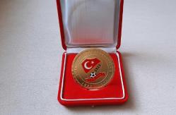 TÜRKİYE FUTBOL FEDERASYONU 75.YIL MADALYASI - MADALYON C2510