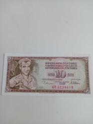 Yugoslavya 10 Dinar 1978 Çi