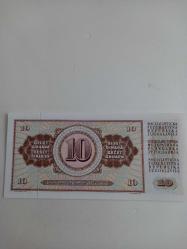 Yugoslavya 10 Dinar 1978 Çi