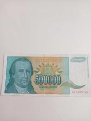 Yugoslavya 500000 ÇÇT