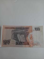 Peru 100 İntis  1987 ÇT+