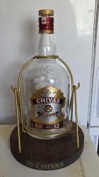 CHIVAS REGAL 12 , SALINCAK STANTLI 3 L. BOŞ ŞİŞE YENİ VE TEMİZ