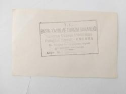 1960'lar ve Öncesi Dönem: BASIN-YAYIN VE TURİZM BAKANLIĞI Fotoğraf Servisi / ''Turistik bir bölge'' Siyah Beyaz Fotoğraf - 18/11 cm.
