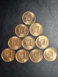 2018 YILI 1 KURUŞ 10 LU SET ÇİL TCM 5802