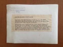 TÜRKİYE'DE İLAÇ SANAYİSİNİN KURUCULARINDAN MEHMET NEJAT FERİT ECZACIBAŞI'NIN ORİJİNAL BÜYÜK BOY FOTOĞRAFI - 24 x 18 cm EBADINDA - NEJAT ECZACIBAŞI, LEVENT'TEKİ FABRİKA BİNASINDA AÇILIĞINI YAPTIĞI KISA ADI ''EBKO'' OLAN SINIRLI-SORUMLU İLAÇ SANAYİ ve TİCARET A.Ş'NİN TÜKETİM KOOPERATİFİ'NDE KURDELE KESERKEN ÇEKİLMİŞ BİR KARE
