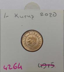 Türkiye Cumhuriyeti 2020 Yılı 1 Kuruş   (4264)