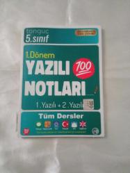 Tonguç 5.sınıf 1.Dönem YAZILI NOTLARI