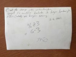 TÜRKİYE'DE İLAÇ SANAYİSİNİN KURUCULARINDAN MEHMET NEJAT FERİT ECZACIBAŞI'NIN ORİJİNAL FOTOĞRAFI - 18 x 12 cm EBADINDA - TURGUT ÖZAL'LA AMERİKA'YA GİDEN İŞ ADAMLARINDAN NEJAT ECZACIBAŞI BİR YEMEKTEYKEN ÇEKİLMİŞ BİR KARE