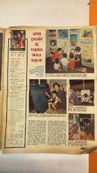 HAYAT HAFTALIK HABER MECMUA, DERGİSİ - ORTA SAYFA POSTER : SIRA NO: 801 - SAYI: 7 - TARİH: 10 ŞUBAT 1972  MARILIA BRANCO - SUAVI SONAR - ŞEVKET RADO - HIKMET FERIDUN ES - CETIN EMEC - ŞEVKET HIFZI - TEVFIK FIKRET - SACHA GUITRY - E. DE GONCOURT - J. DE GONCOURT - MOLIÈRE - C. ŞEHABETTIN - G. E. LESSING - ERTUĞRUL ZORLUTUNA - MEHMET RADO - ATILAY GÜLEN  SAHIBI - NESRIYAT MÜDÜRÜ - MESUL MUDUR - YAZAN - FOTOĞRAFLAR - ŞAIR - DÜŞÜNÜR - RESSAM - EĞITMEN - CUMHURBAŞKANI - TEMSILCI - GAZETECI - ÖĞRETMEN - ÇOCUK - ANAOKULU ÖĞRENCISI - MÜZIK EĞITMENI - TAM TAKIM 48 SAYFA