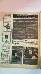 HAYAT HAFTALIK HABER MECMUA, DERGİSİ - ORTA SAYFA POSTER : YABANCI SANATÇILARIN GOZÜYLE ISTANBUL - SIRA NO: 799 - SAYI: 5 - TARİH: 27 OCAK 1972  HULYA KOÇYIGIT - TEROL DERNEK - ŞEVKET RADO - HIKMET FERIDUN FS - CETIN EMEC - GEORGE BEST - CAROLYN MOORE - DICKENS - BALZAC - E. BRONTE - CH. BRONTE - DAUDET - GOETHE - TURGENYEV - ANATOLE FRANCE - PUŞKIN - KNUT HAMSUN - VICTOR HUGO - THOMAS HARDY - STENDHAL - DREISER - TOLSTOY - HEMINGWAY - OSCAR WILDE - AYSE GÜVENDIK - MEHMET YUCEL - LÉON LARGUIER - J. GIRAUDOUX - MIGUEL DE UNAMUNO - G. B. SHAW - UGO FOSCOLO - DE POMPIGNAN - CHARLES DE GAULLE - BACON - SHAKESPEARE - VAUVENARGUES - F. VAN DEN BOSCH - H. DE BALZAC - LORD BYRON  SAHIBI - NESRIYAT MÜDÜRÜ - MESUL MÜDÜR - FUTBOLCU - GÜZELLIK KRALIÇESI - YAZAR - ROMANCI - FOTOĞRAF YARIŞMASI KATILIMCISI - DÜŞÜNÜR - ŞAIR - MANKEN - TAM TAKIM 48 SAYFA