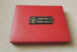 ESKİ - ÇAĞDAŞ -İŞ METAL SENDİKA TEMSİLCİSİ ROZETİ - MADALYA C2547