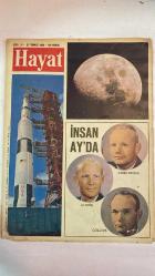 HAYAT HAFTALIK HABER MECMUA, DERGİSİ - ORTA SAYFA POSTER : BEYLERBEYİ'NDE KUM İSKELESİ ERHAN KOLEKSİYONUNDAN - SIRA NO: 668 - SAYI: 31 - TARİH: 24 TEMMUZ 1969 AY'DA İNSAN - TARİHE YAZILAN İNSAN AY'DA - İŞTE AY - PARA VE ÇIPLAK KADIN - PARA KAZANMAK KOLAY DEĞİLDİR - HANIMLARA KOCALARININ ÖMRÜNÜ UZATMALARI İÇİN YEDİ ÖĞÜT - DÜŞÜNCELER SÖZLÜĞÜ - ALDRIN - COLLINS - ARMSTRONG - HIKMET FERIDUN ES - MEHMET A. KAYABAL - D. SLAYTON - BILL ANDERS - MONTESQUIEU - DANIEL FAUCHER - J. MICHELET - H. FISHER - PAUL VALERY - VOLTAIRE - A. DE MUSSET - G. LE BON - BUSSY-RABUTIN - A. GIDE - G. HERBERT - V. HUGO - TAM TAKIM 48 SAYFA