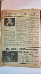 HAYAT HAFTALIK HABER MECMUA, DERGİSİ - ORTA SAYFA POSTER : ZAFERE GİDEN YOL - SIRA NO: 838 - SAYI: 44 - TARİH: 26 EKİM 1972 EROL DERNEK - HIKMET FERIDUN ES - ÇETİN EMEC - HENRY PULITZER - LEONARDO DA VINCI - LISA GHERARDINI - FRANÇOIS I - TÜRKÂN ÇELEBİ - MONA LISA - MUSTAFA KEMAL ATATÜRK TÜRKİYE CUMHURİYETİ'NİN DOĞUŞU - 49. YIL KUTLU OLSUN - MONA LISA'NIN ASLI HANGİSİ - TÜRKÂN ÇELEBİ SEYAHATNAMESİ - ZÜRİH'TE OLAYLI ZİYAFET - VASİYETNAMEMİ HAZIRLAMIŞTIM - ZÜRİH'TE KLİNİKTE ÜÇ GÜN - KUĞULARLA DOSTLUK - UZAK DOĞU'DA RUHLAR EVİ - SİYAMLI KÖY EVLERİ - 20 TON LAHMACUN YİYOR İSTANBULLULAR GÜNDE  - TAM TAKIM 48 SAYFA