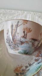 Paris el boyama kahve fincanı