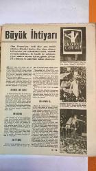 HAYAT HAFTALIK HABER MECMUA, DERGİSİ - ORTA SAYFA POSTER : DENİZ HARİTA - SIRA NO: 614 – SAYI: 29 – TARİH: 11 TEMMUZ 1968 - MEHMET A. KAYABAL – CHARLES DE GAULLE – YAŞAR KARAYALÇIN – KEMAL KURDAŞ – ERKAN BOYLU – LIZ TAYLOR – ELFIE MAYERHOFER  1968 G KARAYOLLARI HARİTASI – ALDATILAN KADIN VE SARI TEHLİKE ROMANLARI – HAFTANIN ŞAHSİYETİ: DENİZDE İKİ KIZ – DE GAULLE VE FRANSA’SI – ÜNİVERSİTELERDE BOYKOT VE İŞGALİN SONA ERMESİ – DİPLOMA TÖRENLERİ: ODTÜ VE ANKARA KOLEJİ – MİLLİYETÇİ ÇİN’DE EKONOMİK KALKINMA VE DIŞ YARDIM – TAIWAN’DA ÜRETİM VE İHRACAT HEDEFLERİ – LIZ TAYLOR’UN DUBLÖRÜ VE SAHNE HİKÂYESİ – DÜNYADA VE TÜRKİYE’DE EĞİTİM, SİYASET VE KÜLTÜR GÜNDEMİ - TAM TAKIM 48 SAYFA