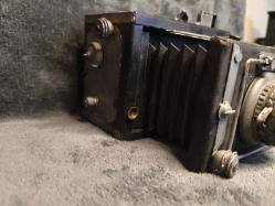 Vintage Kamera Modeli ve Çerçeve Seti - Fotoğrafçılık Aşkına replika makine