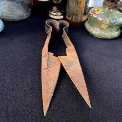 Antika Dövme Demir 29 cm Koyun Kırkma Makası
