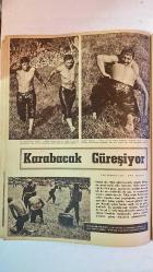HAYAT HAFTALIK HABER MECMUA, DERGİSİ - ORTA SAYFA POSTER : 19 Mayıs Bayramında, Gençlik, Türk Milletinin Atatürk İdealini Sembolleştiriyor FOTOGRAF INAL TENGIZMAN - ŞEFİK ERENSÜ – HÜSEYİN ONUR – MEVLÜT KUDUNOĞLU – KENAN ÖZTEN – DANY CARREL – OZAN SAĞDIÇ – MUZAFFER ERTAN – DERVİŞ MANİZADE – ŞEVKİ YETGİNER - 19 MAYIS BAYRAMI TABLOSU – BASIN HÜRRİYETİ ÜZERİNE CEMAL GÜRSEL’İN TARİHİ KONUŞMASI – GAZETE SAHİPLERİ VE BAŞMUHARRİRLERLE GÖRÜŞME – ŞEFİK ERENSÜ’NÜN İSTANBUL BELEDİYE BAŞKANLIĞINA GETİRİLMESİ – KARTVİZİTLE TORPİL TALEBİNE DİRENEN DÜRÜST YÖNETİCİ – KULELİ LİSESİ’NDEN BELEDİYE SARAYINA UZANAN BİR KARİYER – 28 NİSAN 1960 BEYAZIT OLAYLARI VE GENÇLİĞİN DEMOKRASİ MÜCADELESİ – HÜRRİYET HAREKETİNİN YARALILARI: HÜSEYİN ONUR, MEVLÜT KUDUNOĞLU, KENAN ÖZTEN – CERRAHPAŞA VE HASEKİ HASTANELERİNDE TEDAVİLER – CEMİYETİN TERBİYESİ VE İYİ ÖRNEKLERİN GÜCÜ ÜZERİNE SOHBET KÖŞESİ – DANY CARREL’DEN RENKLİ PORTRE – DÖNEMİN SİYASİ VE TOPLUMSAL YANSIMALARI - TAM TAKIM 32 SAYFA