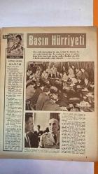 HAYAT HAFTALIK HABER MECMUA, DERGİSİ - ORTA SAYFA POSTER : 19 Mayıs Bayramında, Gençlik, Türk Milletinin Atatürk İdealini Sembolleştiriyor FOTOGRAF INAL TENGIZMAN - ŞEFİK ERENSÜ – HÜSEYİN ONUR – MEVLÜT KUDUNOĞLU – KENAN ÖZTEN – DANY CARREL – OZAN SAĞDIÇ – MUZAFFER ERTAN – DERVİŞ MANİZADE – ŞEVKİ YETGİNER - 19 MAYIS BAYRAMI TABLOSU – BASIN HÜRRİYETİ ÜZERİNE CEMAL GÜRSEL’İN TARİHİ KONUŞMASI – GAZETE SAHİPLERİ VE BAŞMUHARRİRLERLE GÖRÜŞME – ŞEFİK ERENSÜ’NÜN İSTANBUL BELEDİYE BAŞKANLIĞINA GETİRİLMESİ – KARTVİZİTLE TORPİL TALEBİNE DİRENEN DÜRÜST YÖNETİCİ – KULELİ LİSESİ’NDEN BELEDİYE SARAYINA UZANAN BİR KARİYER – 28 NİSAN 1960 BEYAZIT OLAYLARI VE GENÇLİĞİN DEMOKRASİ MÜCADELESİ – HÜRRİYET HAREKETİNİN YARALILARI: HÜSEYİN ONUR, MEVLÜT KUDUNOĞLU, KENAN ÖZTEN – CERRAHPAŞA VE HASEKİ HASTANELERİNDE TEDAVİLER – CEMİYETİN TERBİYESİ VE İYİ ÖRNEKLERİN GÜCÜ ÜZERİNE SOHBET KÖŞESİ – DANY CARREL’DEN RENKLİ PORTRE – DÖNEMİN SİYASİ VE TOPLUMSAL YANSIMALARI - TAM TAKIM 32 SAYFA