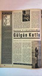 HAYAT HAFTALIK HABER MECMUA, DERGİSİ - ORTA SAYFA POSTER : SU, NECLA ÇAKILDAG  - SIRA NO: 202 – SAYI: 34 – TARİH: 19 AĞUSTOS 1960 MARGARET – TONY ARMSTRONG-JONES – KRALİÇE ELIZABETH – PRENSES ALEXANDRA – JOHN WILLIAMSON – THOMAS CRONIN – NECLA ÇAKILDAĞ – SUAVİ SONAR – VON PAPEN – MOLotov – ÇİÇERO - PRENSES MARGARET VE TONY ARMSTRONG-JONES’UN GÜNLÜK YAŞAMI – KENSINGTON SARAYI’NDAKİ EVLERİ VE DEKORASYON DETAYLARI – MARGARET’İN MÜZİK VE PLAK KOLEKSİYONU – TONY’NİN FOTOĞRAFÇILIK VE AŞÇILIK MERAKI – KRALİYET AİLESİNE MENSUP BİRİNİN TİCARET YASAĞI – TONY’NİN GELECEĞİNE DAİR BELİRSİZLİKLER – MARGARET’İN GİYİM VE SAÇ TARZI DEĞİŞİKLİĞİ – NECLA ÇAKILDAĞ’DAN “SU” TABLOSU – CANNES FESTİVALİ KRALİÇESİ – OLİMPİYATLARIN TARİHÇESİ YAZI SERİSİ – GELECEK SAYIDA VON PAPEN’İN TÜRKİYE HATIRALARI – ÇİÇERO VAKASI VE BERLİN’DEKİ TALEPLER – DÖNEMİN SANAT, SİYASET, KRALİYET VE ULUSLARARASI GÜNDEMİ - TAM TAKIM 48 SAYFA