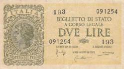 İtalya, 2 Lire 1944. (ÇT)