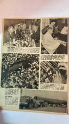 HAYAT HAFTALIK HABER MECMUA, DERGİSİ - ORTA SAYFA POSTER : SELİMİYE ESKI CAMII - SIRA NO: 20 – SAYI: 8 – TARİH: 22 ŞUBAT 1957 HALİDE EDİB ADIVAR – MARLA JUDGE – JEAN COCTEAU – ŞEYH ABDULLAH – ŞEVKET RADO – LÜTFİ KIRDAR – FAHRETTİN KERİM GÖKAY – ADNAN MENDERES – HEINTZ ARNATZ – BILL HALEY – GENERAL WHITE – HANS-JO SCHMOLL – SEMIRAL BILBASAR – FIRUZ ASKIN - HALİDE EDİB ADIVAR’IN YENİ ROMANI: “AKİLE HANIM SOKAĞI” – MARLA JUDGE KAPAK KIZI – ŞEYH ABDULLAH’IN SOMALİ’DE İSLAMİYETİ YAYMASI – TÜRBEDEKİ ELYAZISI KURAN VE MUKADDES EŞYALAR – ŞEVKET RADO’DAN “ÜMİT VE CESARET” ÜZERİNE SOHBET – LÜTFİ KIRDAR VE FAHRETTİN KERİM GÖKAY’IN BARIŞ SAHNESİ – HEINTZ ARNATZ’IN 144 SAATLİK PİYANO REKORU – BILL HALEY’İN İNGİLTERE TURU – GENERAL WHITE’İN UÇAĞINDAKİ KAZA – MACAR MÜLTECİLERİN KOMÜNİST HEYETE TEPKİSİ – MİNİ KURAN CİLTLERİ – JEAN COCTEAU’NUN KİLİSE DUVARLARINI SÜSLEMESİ – DİRİLEN ÖLÜ: MALAYA UÇAĞI KAZASINDAN KURTULAN ASKER – DÖNEMİN SANAT, SİYASET, TARİH VE TOPLUM GÜNDEMİ - TAM TAKIM 48 SAYFA