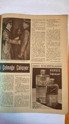 HAYAT HAFTALIK HABER MECMUA, DERGİSİ - ORTA SAYFA POSTER : DENİZİN YÜKSELİŞİ EDOUARD MANET - SIRA NO: 253 SAYI: 33 - 10 AĞUSTOS 1961 - LIZ TAYLOR - EDDIE FISHER - LIZA TODD - MICHAEL WILDING - CHRISTOPHER WILDING - SADUN ALTUNA - GIL DELAMARE - MADAM SPITZMÜLLER - PRENSES FAZILA - PRENSES HANZADE - REFİK TULGA - JALE TULGA - EDOUARD MANET - MICHAEL TODD - SANTA MARIA GEMISI - FRANSIZ SEFARETI - HACETTEPE ÇOCUK HASTANESI - TİFDRUK MATBAACILIK SANAYİİ - KAISERPRESS FOTOĞRAF - DENİZİN YÜKSELİŞİ - BİNBİR GECE SARAYI - MEVSİMİN MUHTEŞEM BALOSU - KIZIM SANA SÖYLÜYORUM SOHBET KÖŞESİ - ÇILGIN GAZETECİ - OTOMOBİL EMNİYET KEMERİ - MOSKOVA FİLM FESTİVALİ - PARADISE VALLEY ÇİFTLİĞİ - NAPOLİTEN ŞARKILAR - FRANSIZ ŞAMPANYASI - FALCI - YARDIM BALOSU - KLEOPATRA KIYAFETİ  - TAM TAKIM 48 SAYFA