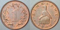 ZİMBABVE 1 CENT 1989.