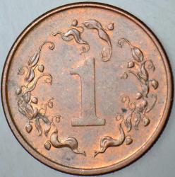 ZİMBABVE 1 CENT 1989.