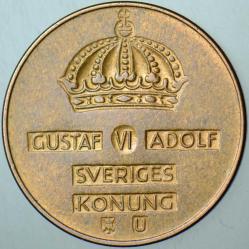 İSVEÇ 2 ÖRE 1967 KRAL 6. GUSTAF DÖNEMİ.