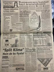 SABAH EKONOMİ GAZETESİ DOĞUM GÜNÜ HEDİYESİ  - 29 TEMMUZ 1992-Süleyman Demirel-Ruşdü Saracoğlu-Osman Ulagay-Bayram Başaran-Oya Berberoğlu-Ali Rıza Kardüz-Sadullah Usumi-Meral Tamer-Pınar Çiçek-Atilla Özsever  Borsa bir haftadır fena halde kaşınıyor-Saracoğlu trafik kazası geçirdi-6 yıl sonra ortaya çıkan büyük avanta-Otoyol nihayet aydınlığa kavuşuyor-Emekli memura maaş farkı var-Tüketiciyi aldatan esnafın cezasını yine esnaf verecek-Finans kesiminde durum ve faiz indirimi-Para programı altı ayda rezil oldu-Kampanyaya katılan bayi arayacaksınız-Yıkama talimatına uyduğu halde-Az bilinen markanın servisine ulaşmak-Sorun montajda mı ücrette mi  Karikatür isimleri ve çizerleri: Göstergeler karikatürü-Para programı karikatürü-Ütü servisi karikatürü
