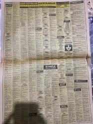 SABAH SARI SAYFALAR SERİ İLANLAR GAZETESİ DOĞUM GÜNÜ HEDİYESİ- 28 ARALIK 1989-sigorta-garson-mobilya-kuaför-Çocuk bakım-emlakçı-sağlık-tahsilatçı-şoför-temizlik elemanı-tezgahtar-tornacı-kasap-pastane-muhasebe-Beşiktaş-Beykoz-Alibeyköy-Bağcılar-Bakırköy-Gayrettepe-laleli-Levent-Gaziosmanpaşa-Fatih-Beşiktaş-Fındıkzade-Küçükçekmece-Ortaköy-Florya-Fulya- Üsküdar-Göztepe-Bağlarbaşı-Ataşehir-Yalova-Tuzla-Avcılar-Ulus-Merter-Anadoluhisarı-Tarabya-Sefaköy-yakacık-Suadiye-moda-kazasker-Maltepe-Kartal-Kalamış-Kadıköy-bostancı-akatlar Mecidiyeköy-Kocamustafapaşa-Çamlıca-Koşuyolu-Pendik-Kozyatağı-Ford-Mercedes-Citroen-BMW-Mazda-Kartal-Renault-Opel-Hüseyin Aslan-Ali Çapar-Jean Jacques Annaud  McDonald’s’a 1 milyon ceza-Tecavüz değil isteyerek oldu-Zoraki anne boşanıyor-Bisiklet hırsızlarına üçer ay-Birer maaş ödül kazanan öğretmenlerin listesi-Sarı sayfalar altın ilanlar-Sinema vizyon filmleri-Ayı bir sevgi filmi