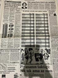 SABAH EKONOMİ GAZETESİ DOĞUM GÜNÜ HEDİYESİ  - 27 HAZİRAN 1992-