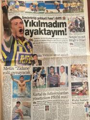 SABAH GAZETESİ DOĞUM GÜNÜ HEDİYESİ - 17 AĞUSTOS 1998 -TAM TAKIM 34 SAYFADIR -Zeynep Gürüş - Zülfü Livaneli - Cem Karaca - Süleyman Demirel - Kutlu Aktaş - Hillary Clinton - Bill Clinton - Yasemin Yıldırım - Sergio - Högh - Metin - Yıldırım - Hikmet Karaman - Recep Şeker - Joachim Löw - Moldovan - İskender Günen - Milne - Mehmet - Vuğrinec - Murat - Buharin - Çetiner - Ogün - Hakan - Hagi - Arif - Hasan Şaş - Biyediç - Gökmen Özdemak - Fatih Terim - Clinton - Hillary - Bin Laden - Selahattin Duman - Çiller - Sezgin - Zeynep Gürüş Sadece Diplomat - 60 yerinden bıçaklandı - Polis eşlerinin dramı Eşimiz mesleği değildi - Unutulan işsizlik bomba gibi - Kanlıca Savcısı’nın kızı boğuldu - Banka önünde bomba patladı - Aşk orada başladı - Astroloji - Son Osmanlı Kurtuluş Savaşı Destanı - Yıkılmadım ayaktayım - Sergio’ya şut Högh’e ihtar - Metin “Zidane” rolü oynayacak - Yıldırım umut aşıladı - Kartal’da futbolculardan yöneticilere PRİM resti - Kubi haber bekliyor - İşte Trabzonspor bu - Milne: